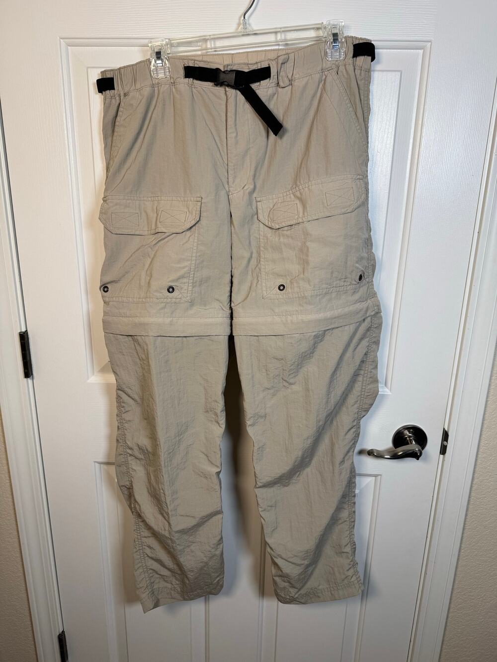 REI Co-op Men's Sahara Convertible Hiking Pants Cargo Fishing Outdoors Khaki S